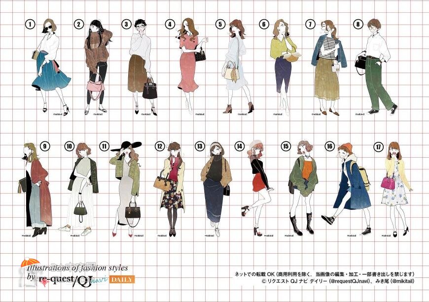 2ch：这图里的妹子，处男肯定选12和17号