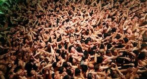 日本2ch：日本人面对冠状病毒不认输，强行举行裸祭活动