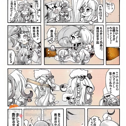 2ch：这就是AI（人工智能）创作的漫画wwww