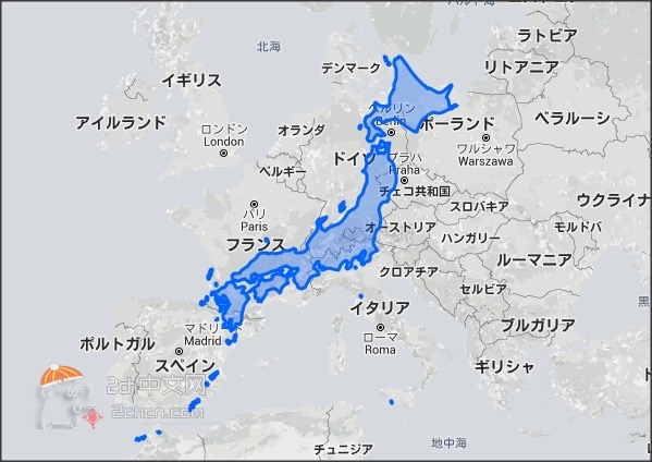 2ch：说日本是小岛国的家伙是见识不够wwww