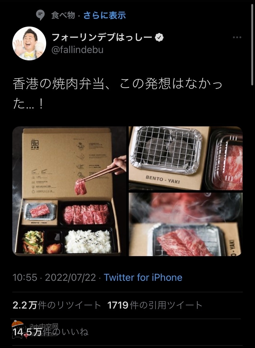 2ch：香港的烤肉便当太强了www