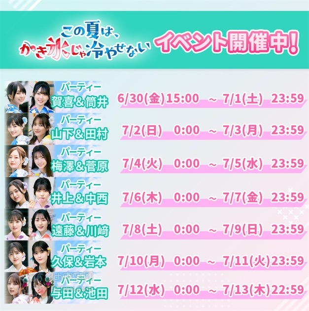 2ch：A～G里选一个密切接触，你选哪个队伍？