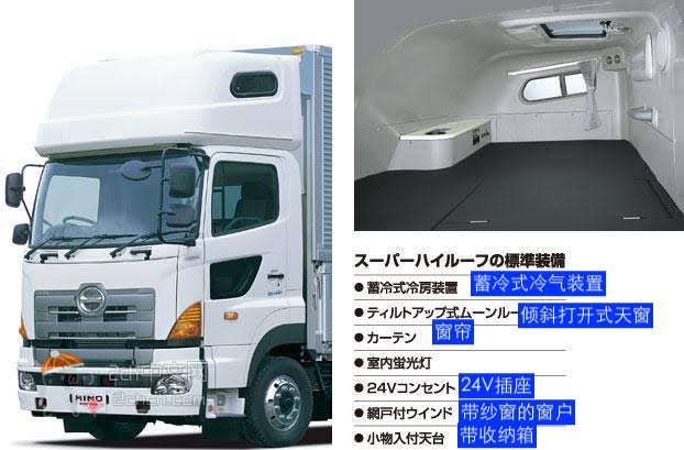 2ch：卡车驾驶座顶棚内部的样子终于揭晓了