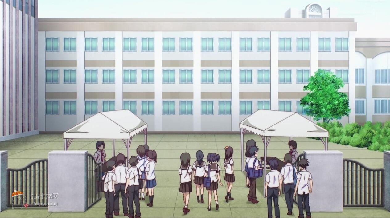 2ch：日本动画出现惊人设计的高中