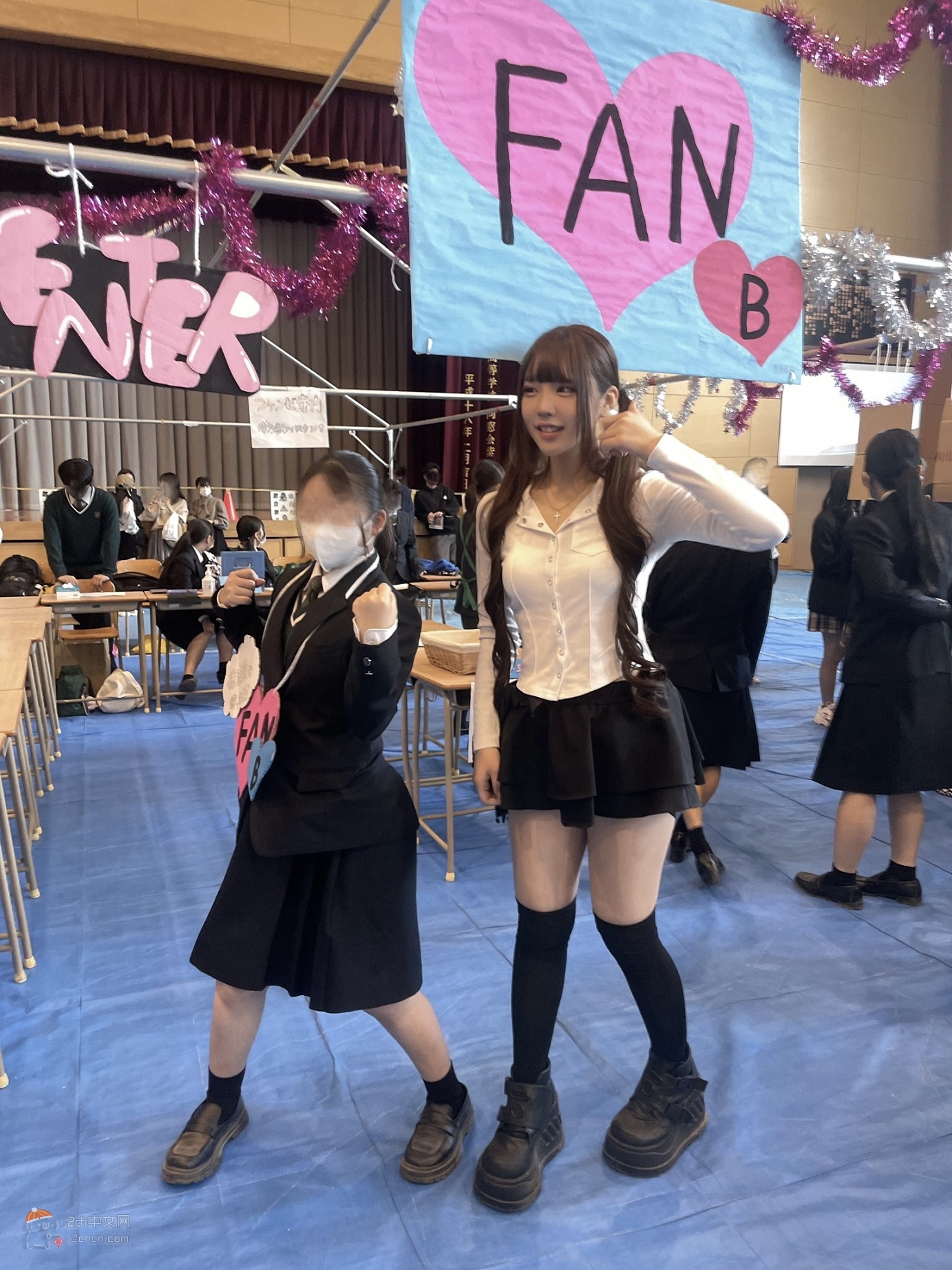 2ch：H的大姐姐打扮惊人参加妹妹的文化祭