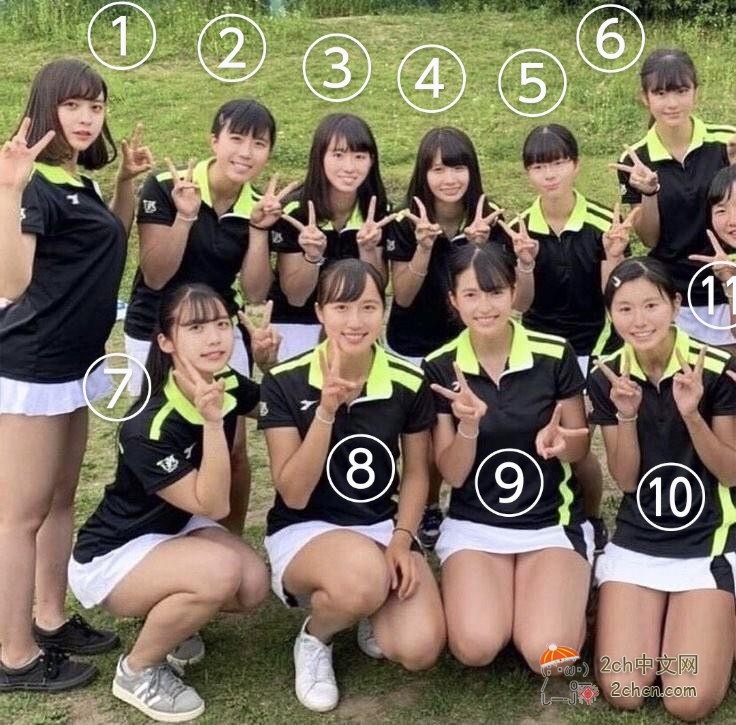 2ch：这个网球部里美少女太多了