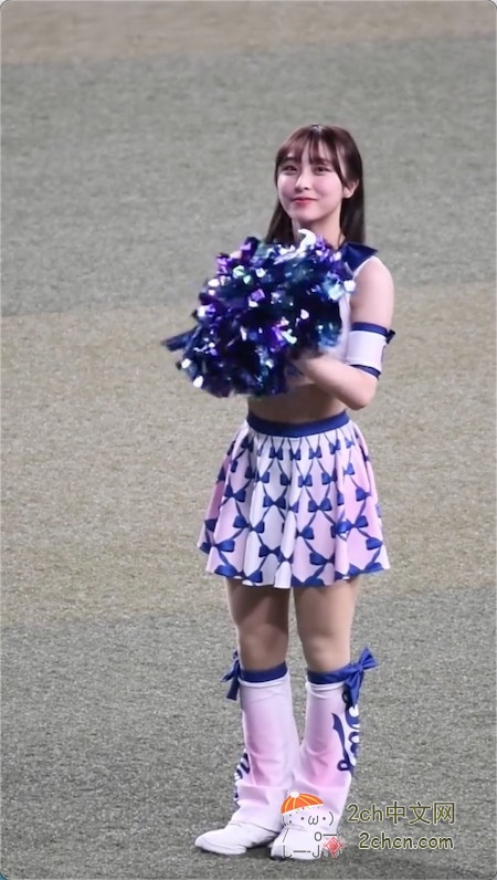 2ch：日本中日龙啦啦队的女生H又可爱