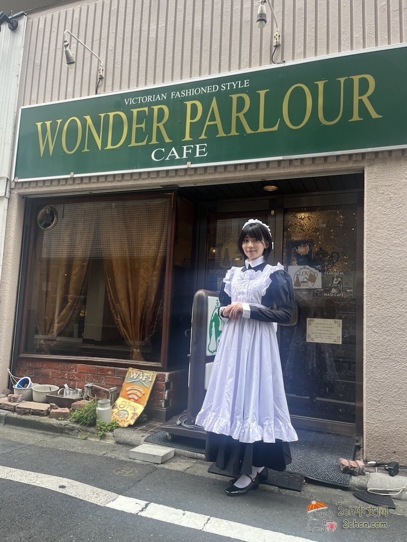 2ch：日本“弱男女神”桧山沙耶变成女仆了