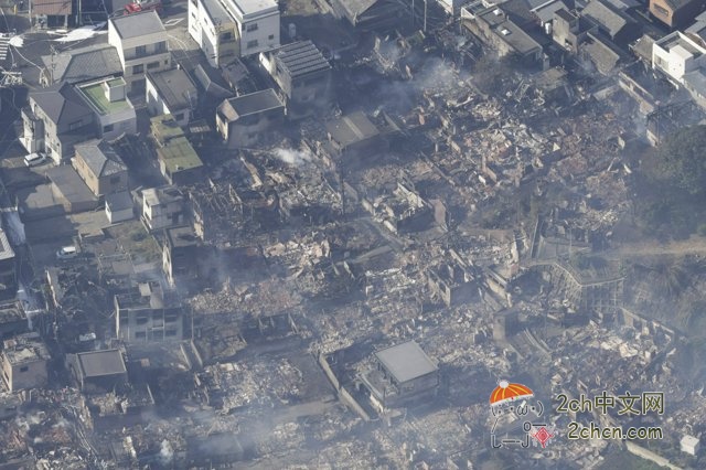 2ch:日本大分市发生大规模火灾,超170多栋房屋起火,1人确认死亡