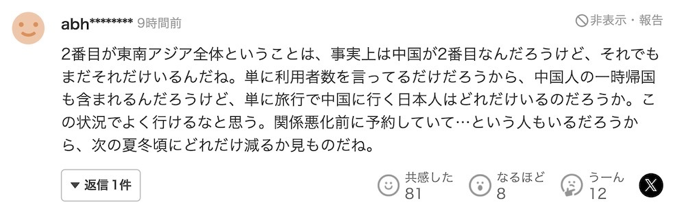 日本关西机场出现出国热，最热门目的地是韩国、东南亚和中国大陆