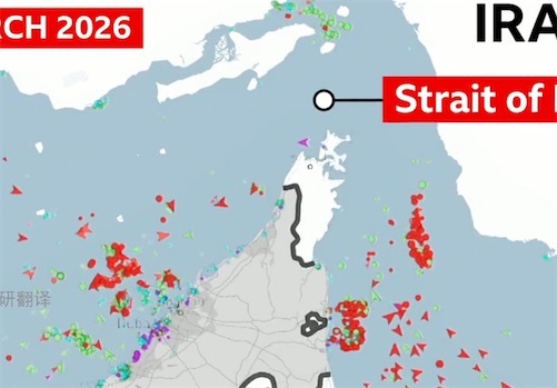 2ch：日本商船三井的货船在霍尔木兹海峡遭到攻击后起火