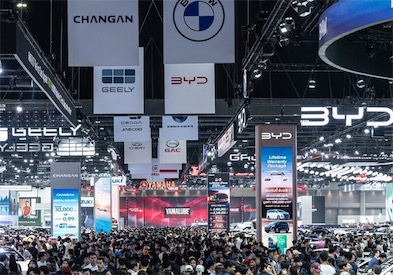 2ch：中国电动汽车出口激增！刷新历史记录。中东局势动荡，市场对电动汽车的兴趣日益浓厚。丰田在泰国失去市场领先地位