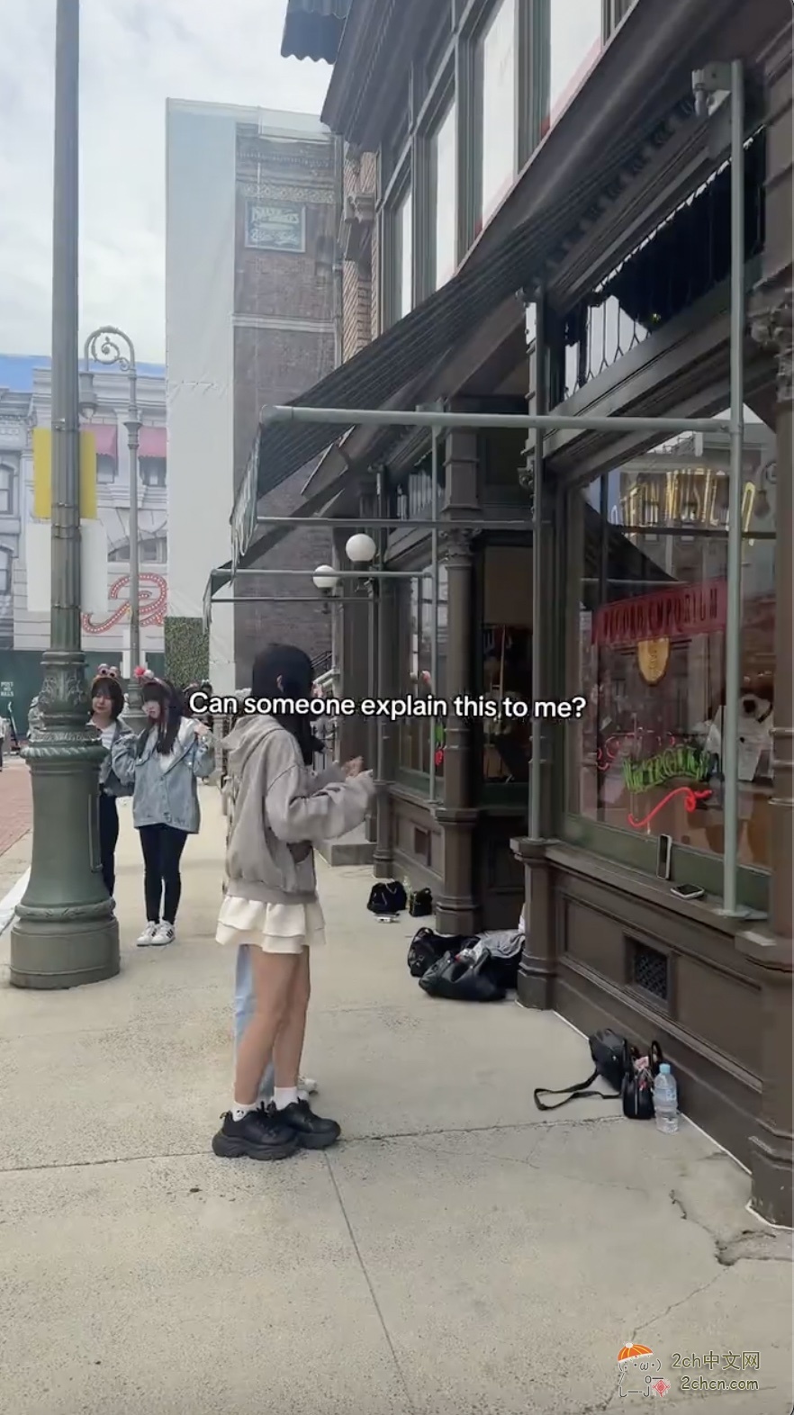 大阪环球影城已经变成了日本JK的摄影棚