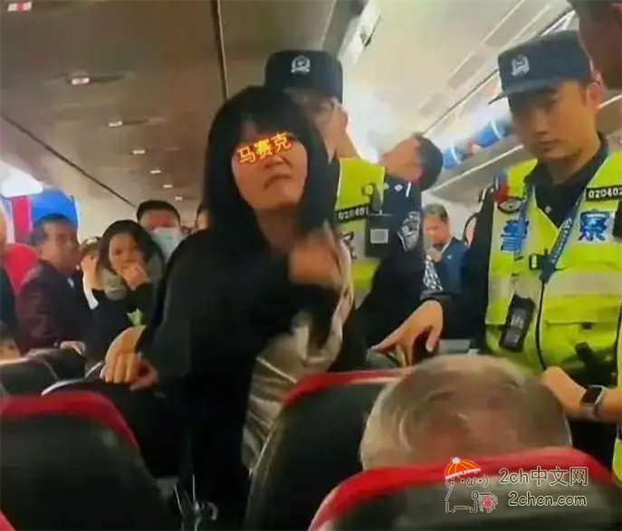 2ch：中国女子大闹亚航，怒斥“不会中文飞什么国际航班”