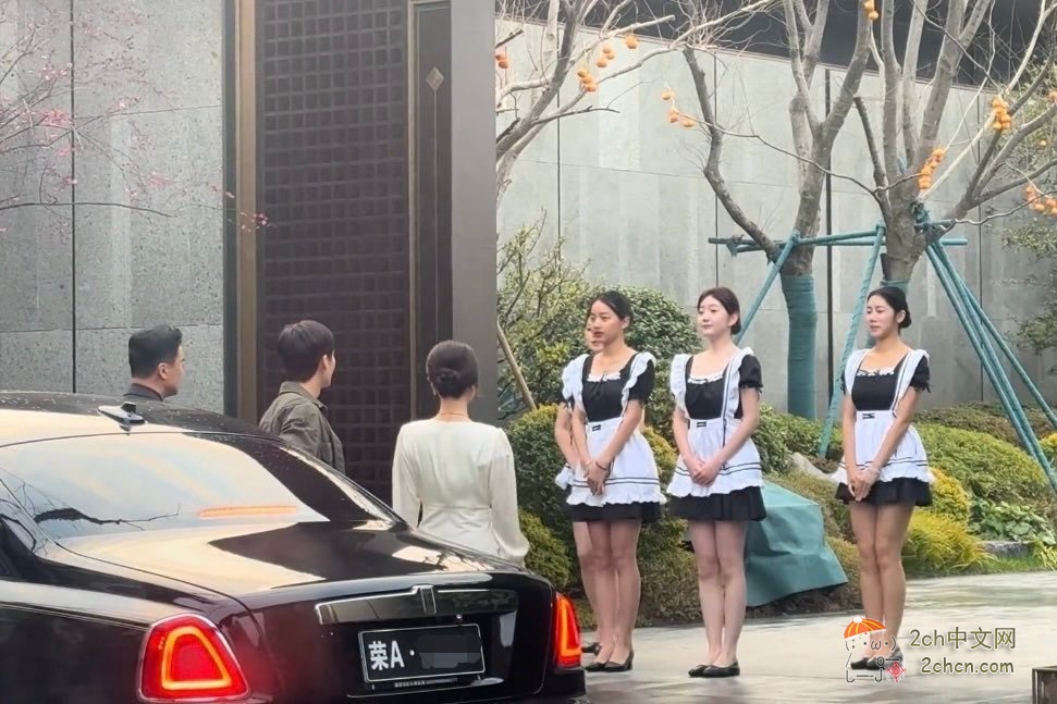 2ch：中国的有钱人似乎真的会请年轻的女仆