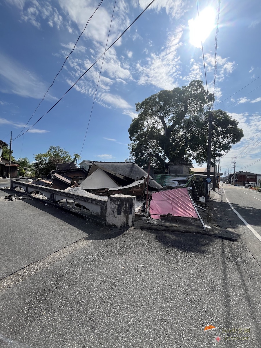 2ch：日本熊本县八代市，估计有半数房屋倒塌